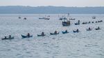 Ratusan Perahu Hias Ramaikan Laut Marina Togo Wakatobi