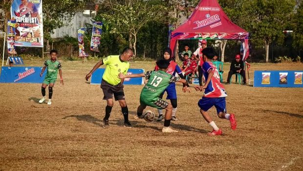 Superteam Vs SSB Kaltim di laga final Supercamp Superfest 2026 di Makassar. (Dok. Istimewa) Superteam Vs SSB Kaltim di laga final Supercamp Superfest 2026 di Makassar.