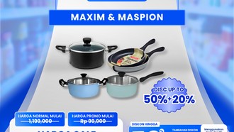 Cuma di Transmart Full Day Sale, Alat Masak Semurah Ini