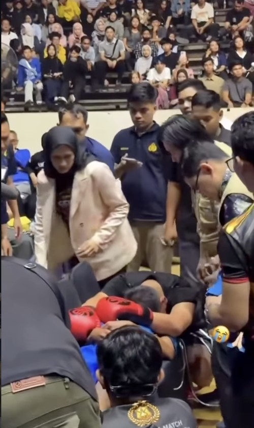 Vicky Prasetyo menangis lihat Dede Sunandar gak sadar.