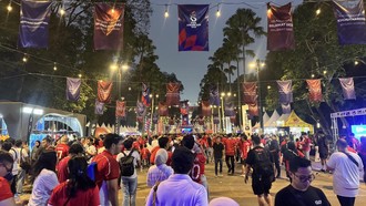 Antusiasme Penonton Indonesia Vs Thailand di GBK: Urusan Kerjaan Gampanglah