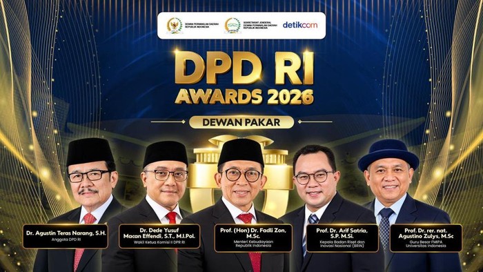 Dewan Pakar DPD RI Awards 2026