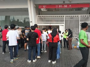 Indonesia Vs Thailand: GBK Mulai Memerah