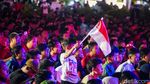 Gelora Arek-Arek Suroboyo Nobar Timnas Indonesia di Grahadi