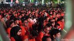 Gelora Arek-Arek Suroboyo Nobar Timnas Indonesia di Grahadi