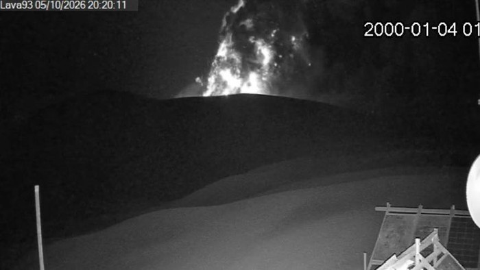 Gunung Anak Krakatau Erupsi