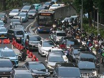 Jelang Final ASEAN Cup, Lalin Sudirman Arah GBK Mulai Padat