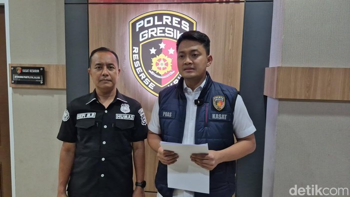 Kasat Reskrim Polres Gresik AKP Mohammad Prasetyo