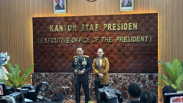 Kepala Staf Kepresidenan Listyo Sigit Prabowo (Adhfar/detikcom)