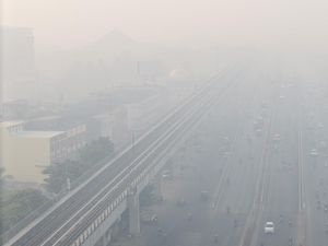 Sempat Turun, Udara Palembang Kembali Berbahaya Siang dan Sore