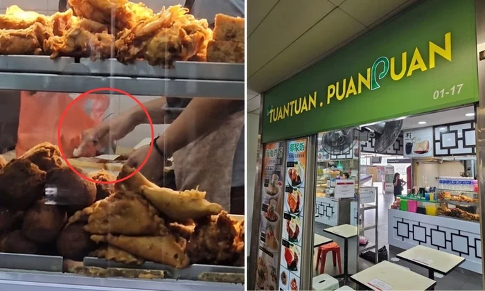 Pekerja Gerai Ini Oles Mentega ke Roti Pakai Jari
