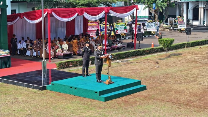 Peringatan HUT TNI di Bogor.