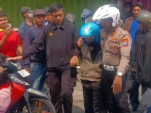 Bak Film Aksi, Warga Gagalkan Pencurian Motor di Kota Mojokerto