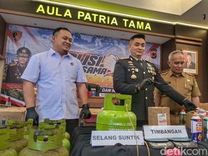 Rugikan Negara Rp 432 Juta, Pengoplos Gas Portable di Bandung Diciduk