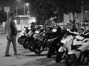 Penampungan Motor Curian di Bogor Digerebek Polisi, Belasan Unit Disita