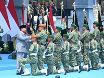 Daftar 6 Kodam dan Pangdam Baru yang Diresmikan Prabowo di HUT TNI