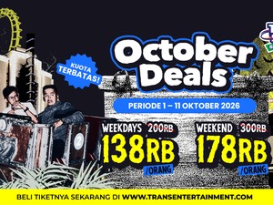 Cari Hiburan Seru di Bandung? Ada Promo Trans Studio Mulai Rp138 Ribu