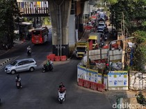 Proyek Pipa Air Bersih Bikin Lalin Cipulir-Ciledug Tersendat