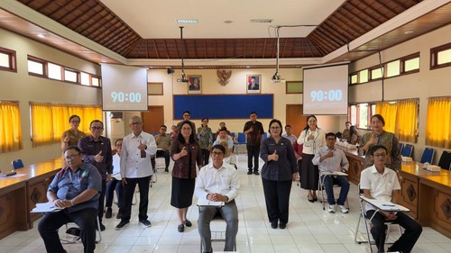 Seleksi Tahap II calon anggota KPAD Bali yang dilakukan oleh panitia seleksi Pemprov Bali, Senin (5/10/2026).