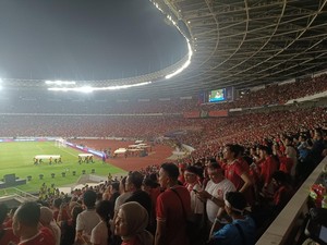 Chant Campione Menggema Usai Indonesia Akhirnya Juara di SUGBK