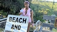 Turis Nekat Masuk Pantai yang Ditutup, eh Pamer di Medsos Pula