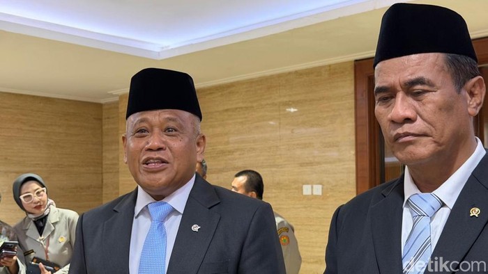 Wamentan Saleh Mustafa (kiri) dan Mentan Amran Sulaiman (kanan)