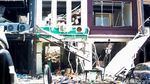 Dampak Ledakan Gas di Ruko Pakuwon City Surabaya