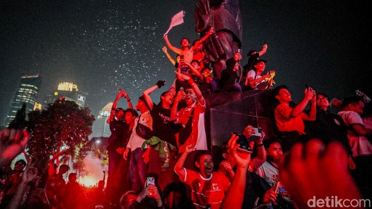 Dari Tegang hingga Meledak, Serunya Nobar Final Indonesia Vs Thailand
