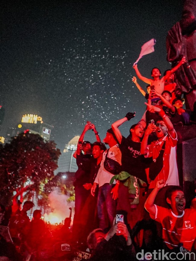 Dari Tegang hingga Meledak, Serunya Nobar Final Indonesia Vs Thailand