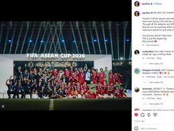 Momen Selebrasi Pemain Timnas Usai Angkat Piala FIFA ASEAN Cup 2026