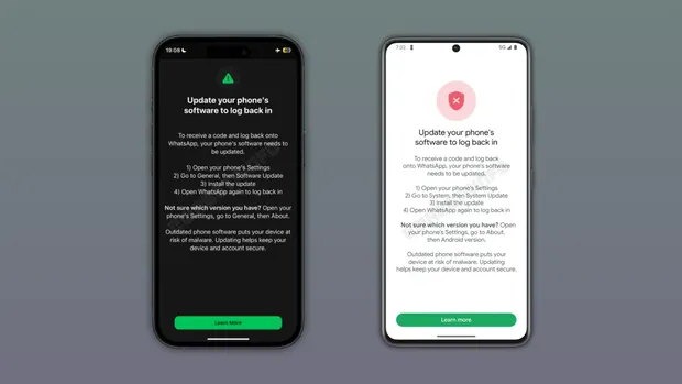 Fitur keamanan baru WhatsApp akan blokir pengguna yang coba login di perangkat dengan OS lawas