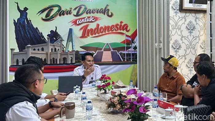 Foto: Kepala Kantor DPD RI Provinsi Riau, Fendri (Raja Adil Siregar/detikSumut)