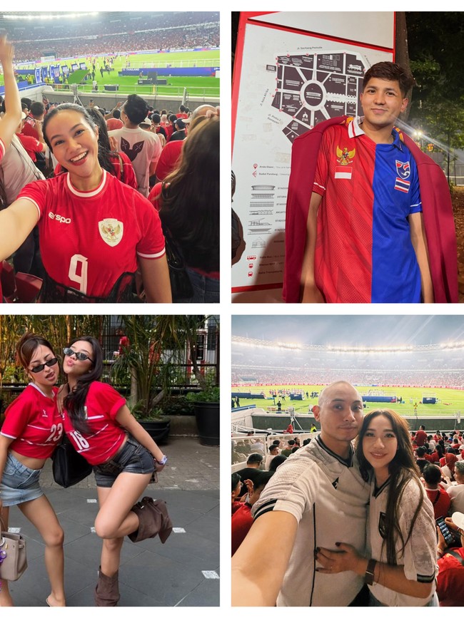 10 Gaya Artis Nonton FIFA ASEAN Cup 2026, Jersey Jirayut Bikin Salfok