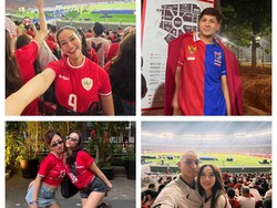 10 Gaya Artis Nonton FIFA ASEAN Cup 2026, Jersey Jirayut Bikin Salfok