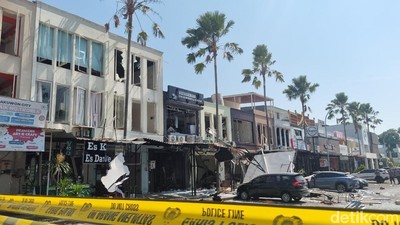 Potret Dahsyatnya Ledakan di Perum San Antonio Pakuwon City Surabaya