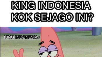 “King Indonesia kok sejago ini?” Patrick sampai bingung sendiri. Jawabannya simpel: udah biasa! Foto: x.com