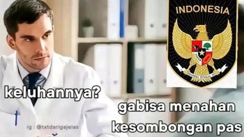eluhannya apa? “Nggak bisa menahan kesombongan pas lagi menang, Dok.” Wah, kalau penyakitnya begini obatnya cuma satu: kalah. Tapi kapan? Foto: X.com