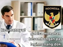 Meme Kocak King Indo, Tak Bisa Menahan Kesombongan Usai Menang