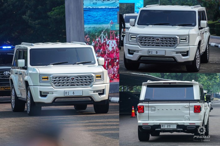 Menteri-menteri mulai menggunakan mobil dinas Maung