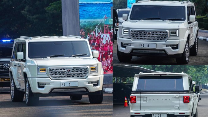 Menteri-menteri mulai menggunakan mobil dinas Maung
