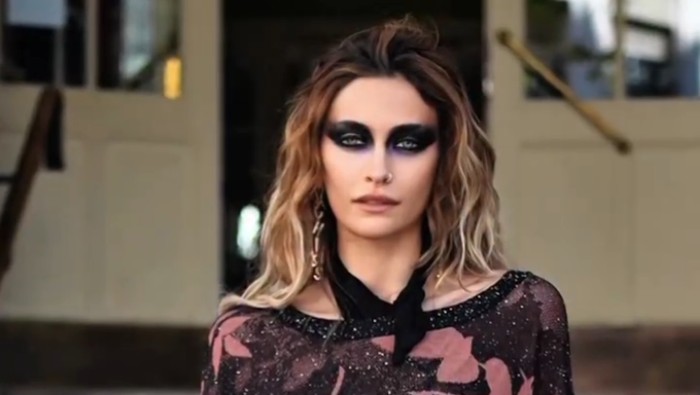 Paris Jackson di Fashion Show Vivienne Westwood.