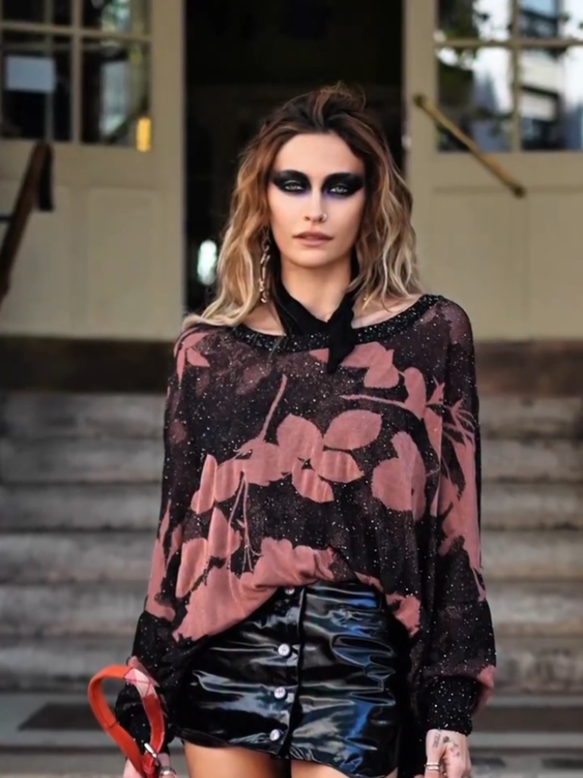 Paris Jackson di Fashion Show Vivienne Westwood.
