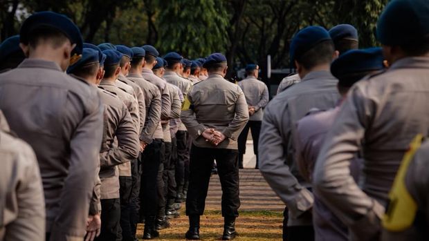Polda Metro Jaya menyiapkan ribuan personel untuk memberikan pelayanan dan pengamanan unjuk rasa buruh (dok Istimewa)