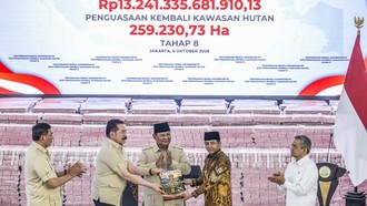 Rp 13,24 Triliun Hasil Satgas PKH Masuk Kas Negara
