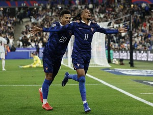 Prancis Vs Belgia: Olise Dua Gol, Les Bleus Gasak Red Devils