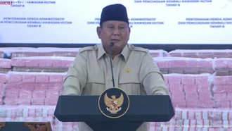 Prabowo Ungkap Nilai 6,2 Juta Ha Hutan Rp 400 T: Bisa Perbaiki Semua Sekolah