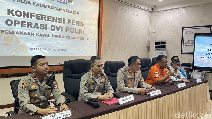 Press release tim DVI Polda Kalsel