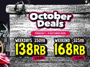 Mau Quality Time Bareng Anak? Trans Studio Cibubur Punya Promo Paket Bertiga Rp300 Ribuan