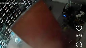 Detik-detik Ledakan di Pakuwon City Terekam CCTV, Tembok Toko Sepatu Hancur