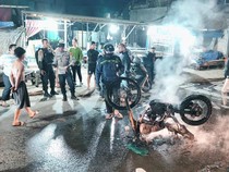 Tawuran Pecah di Manggala Makassar, 2 Orang Luka-Motor Dibakar
